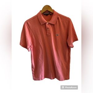 Vineyard Vines Peachish pink collared polo Men’s shirt Size: Small